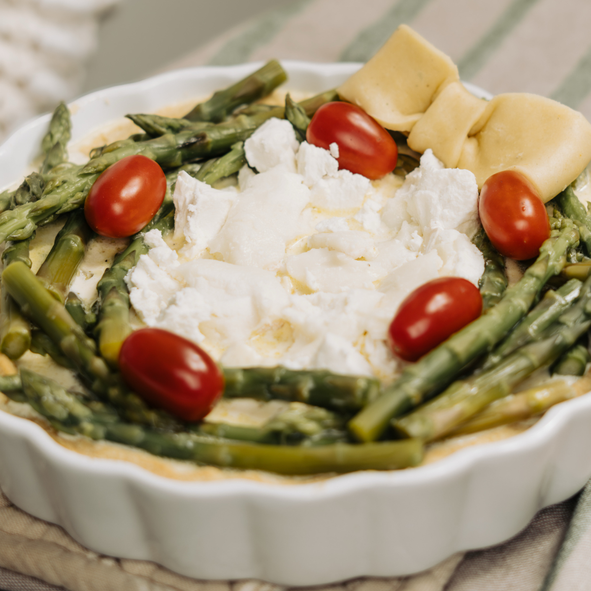 Τάρτα με σπαράγγια