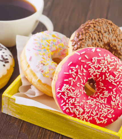 Vegan donuts χωρίς ζάχαρη