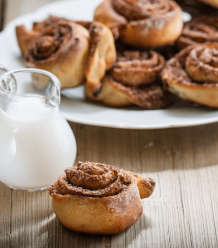 Cinnamon rolls (ρολά κανέλας)