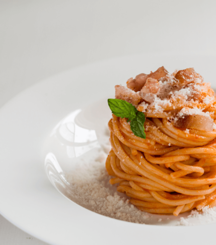 Ζυμαρικά al’ Amatriciana