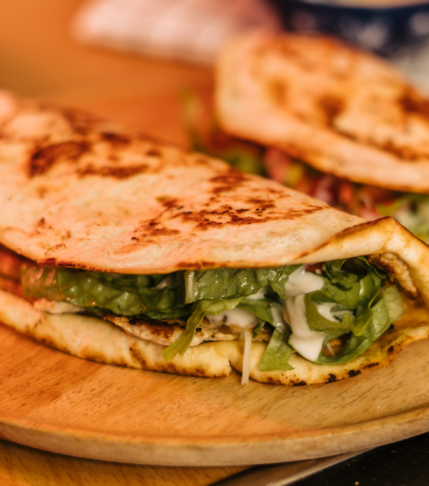 Smashed Chicken Tacos