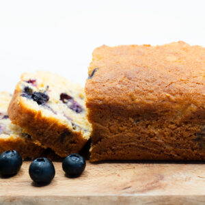 Vegan cake πορτοκαλιού με μύρτιλα 1.000γρ.